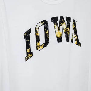 Zoozatz Cropped White Iowa Graphic Tank Top NWT Sz XL Iowa Hawkeyes Tank Top thumbnail 3