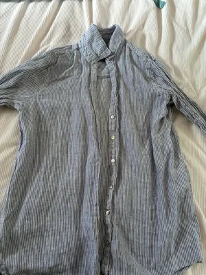 Boutique Button Up Gray thumbnail 1
