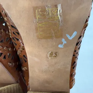 Jeffrey Campbell Kelowna‎ Perforated Mule in Brown Size 9.5 thumbnail 10
