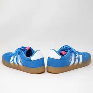 NEW Adidas Women's Lifestyle VL Court 3.0 Low Top Sneakers Shoes Blue Burst 10 thumbnail 3