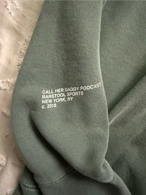 Unwell Crewneck Sweatshirt in Sage Green thumbnail 2