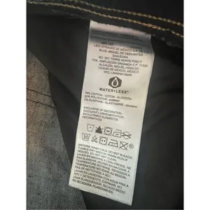 Levi's Levi Strauss Signature Dark Wash Totally Shaping Pull On Skinny Jeans 34 x 28 thumbnail 4
