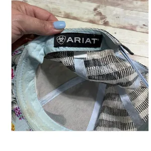 Ariat Floral Print Mesh Trucker Hat One-Size Adjustable Snapback Shabby Chic thumbnail 6