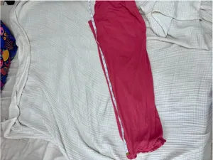 Women's Soft Surroundings Mauve Pajama Pants M Cotton Modal thumbnail 6