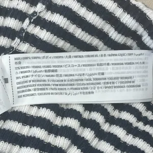 Abercrombie & Fitch Navy and White Slim Rib Turtleneck Sweater - XL - Like New thumbnail 6