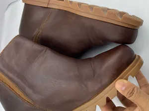 Sorel Joan of Arctic wedge III brown waterproof full-grain leather boots 7.5 thumbnail 9