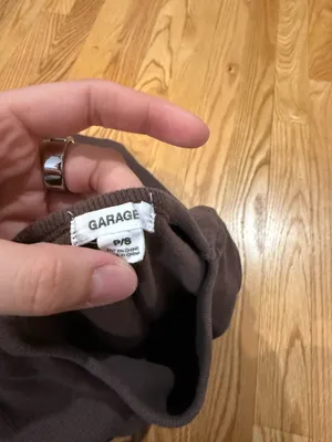 Garage Brown Long Sleeve Top thumbnail 3