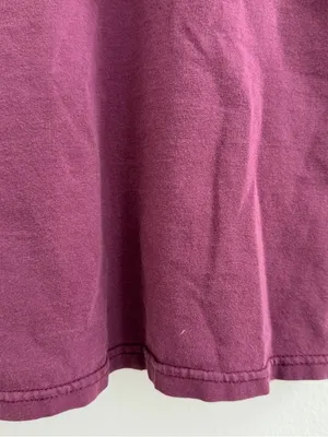Minnesota Golden Gophers off-the-shoulder burgundy hockey tee thumbnail 6