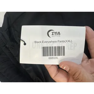 ZYIA Active Everywhere Pants Women's XXL Black Athletic Elastic Drawstring NEW thumbnail 7