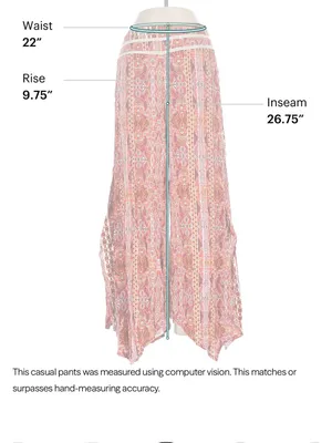Earthbound Bohemian Wide-Leg Printed Pants - Red Multi thumbnail 5
