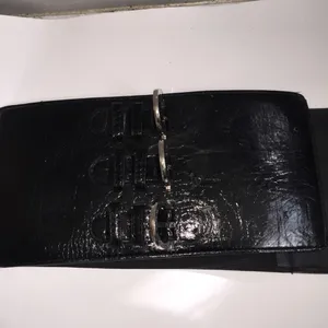 Black Waist Belt with Straps thumbnail 7