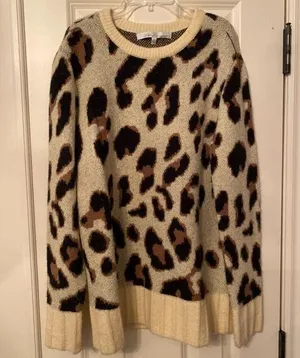 Lovers + Friends Speak Up Sweater, Color: Metallic Leopard thumbnail 1