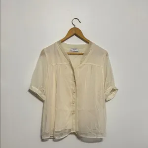 Rihoas Cream Pearl Button thumbnail 2