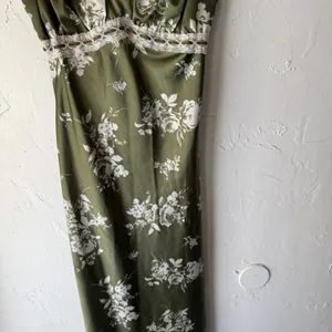 Inspired Hearts Dress Milkmaid Y2k Medium Floral Maxi Cottagecore Puff‎ Sleeve thumbnail 3