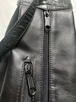 T419. Vintage Maxx New York Black Leather Bucket Bag thumbnail 2