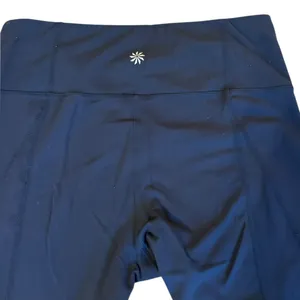 Athleta Flare Leg Yoga Legging Pants Navy Blue Womens Size Medium thumbnail 4