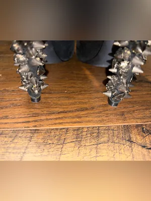 Sam Edelman Lorissa Black Spike Studded High Heel Pumps thumbnail 7