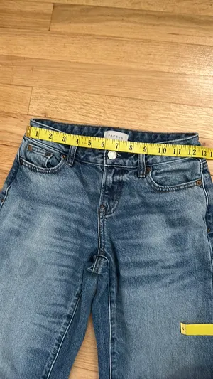 Dark wash pacsun jeans low rise baggy thumbnail 3