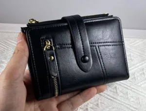 Wallet for Women,Trifold Snap Closure Wallet,Credit Card Holder Coin Purse thumbnail 8