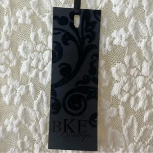 BKE‎ Boutique Buckle Cream Stretch Lace Mini Dress Tunic Womens Medium NEW *FLAW thumbnail 6