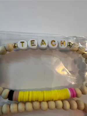 Teach Bracelet and an Apple Bracelet That Stretch thumbnail 2