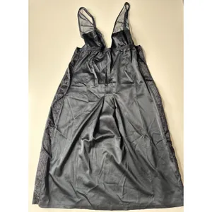 Victoria's Secret Slip Dress Womens Medium Black‎ Very Sexy Satin Lace Romantic thumbnail 3