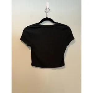 Chevrolet x Aeropostale Crop Top Medium Y2K Ribbed Cotton Sports Car Euro Summer thumbnail 2