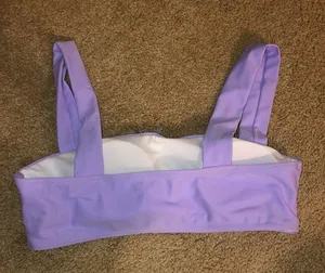 Padded Wide Strapped Bandeau Bikini Top thumbnail 2