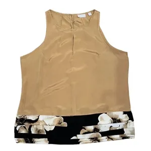 New York and Company Beige Sleeveless Top(Size XL) thumbnail 4