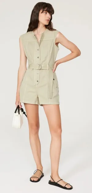 Rails Bessie Romper Sage Dust thumbnail 1