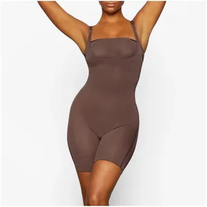 SKIMS Sheer sculpt open bust bodysuit SZ XL thumbnail 2