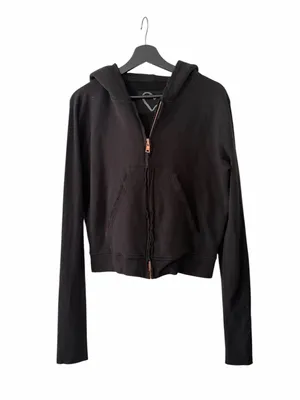 Frank & Eileen Worn Edge Full Zip Cropped Hoodie thumbnail 2