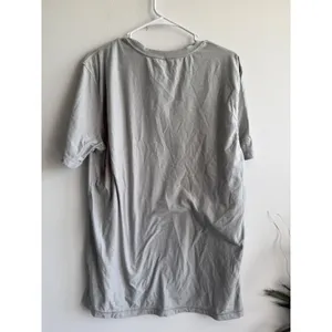 Vuori Strato Tech‎ Tee Heather Grey Short Sleeve Performance T-Shirt Womens L thumbnail 3