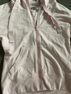 Oversized Pink Zip-Up • Size S thumbnail 3