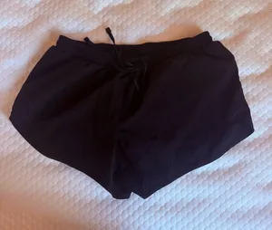 Black Women's Athletic Shorts thumbnail 1