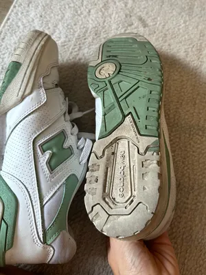 New Balance 550 White Green Sneakers Men’s 6.5 Women’s 8 thumbnail 5