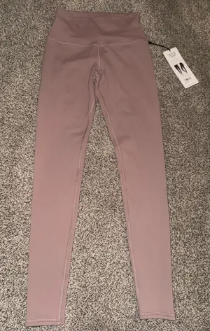 Alo Yoga High-Waist Airbrush Legging Smoky Quartz XS thumbnail 1