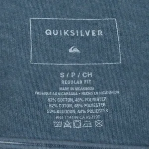 Quiksilver Womens Curacao Palm Tree Graphic‎ Shirt Size S Regular Fit Casual thumbnail 3