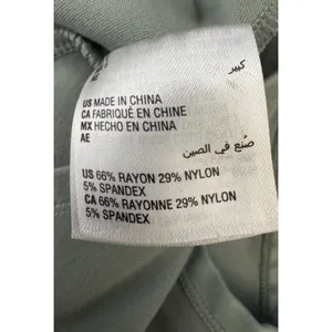 AND NOW THIS Women's Sage‎ Green Racerback Tank Top Size L thumbnail 6