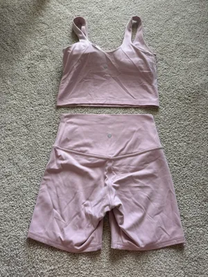 Lululemon light pink set  thumbnail 2