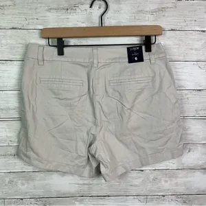 J Crew Factory Classic Chino 5” Shorts Size 6 thumbnail 4
