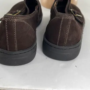 Azalea size 6 brown suede loafers thumbnail 6