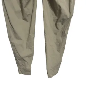 Athleta Tan Jogger‎ Pants Size 6 Zip Pockets Drawstring Waist Athleisure thumbnail 7