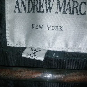 Andrew Marc NY L Womens Genuine Leather Button Down Jacket thumbnail 6