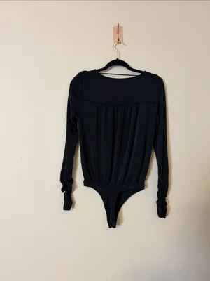 Intimately Free People Kaya Womens Keyhole‎ Thumb Hole Bodysuit Size Small thumbnail 9