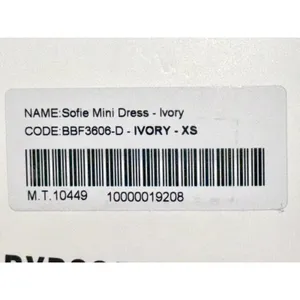 NWT Babyboo Sofie Ivory Satin Square Neck Fit & Flare Mini Dress Womens Size XS thumbnail 15
