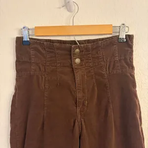 We the Free People Jayde Cord Flare 29 Corduroy Pants High Rise Brown Stretch thumbnail 4
