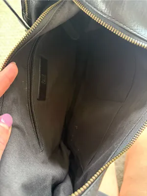 Frye Gina Black Leather Hobo Bag thumbnail 8