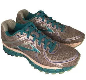 Brooks Adrenaline GTS 16 Womens Running Lace Up 1202031B170 Silver Blue 7.5 thumbnail 1