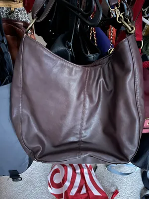 Frye and Co. good used brown leather purse. thumbnail 6